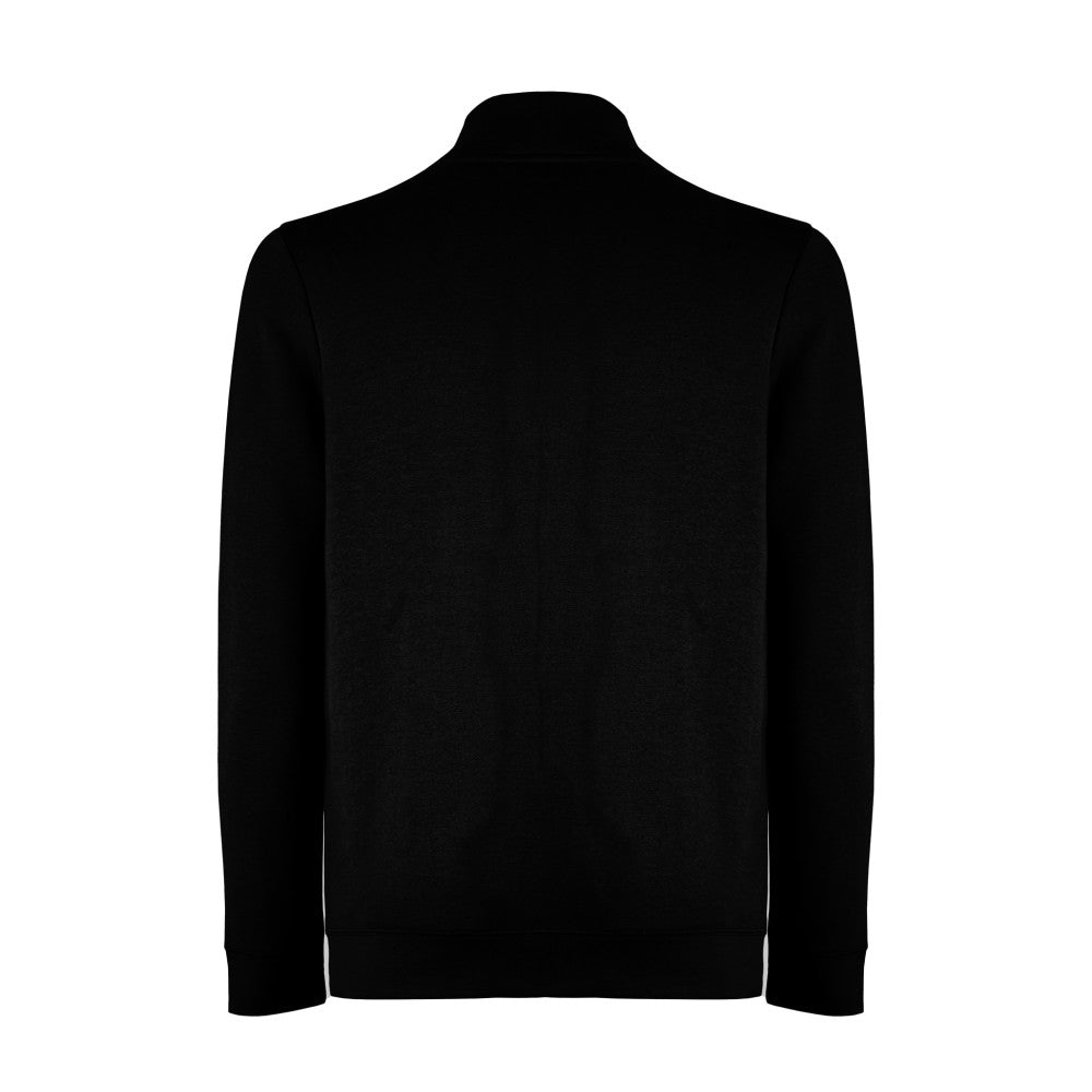 Unisex Zip Jacke Produktfoto Detail Kragen – Logodruck bedrucken Markendruckerei