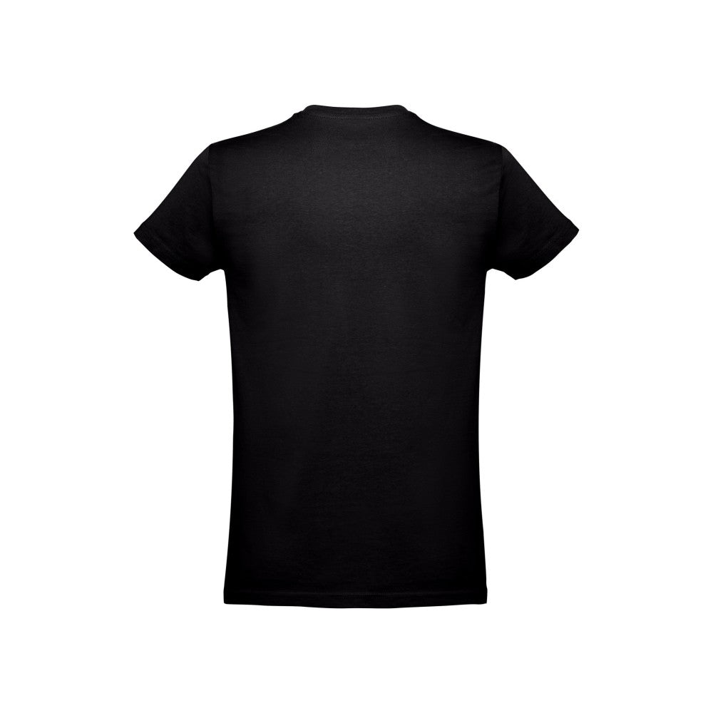 Arbeitsshirt T-Shirt Rundhals schwarz Produktfoto – Markendruckerei Rhein-Main