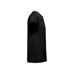 Arbeitsshirt T-Shirt schwarz Produktfoto vorne – DTF Druck bedrucken lassen